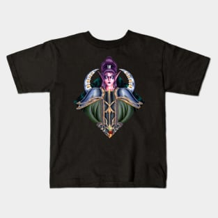 Maiev Shadowsong Portrait Kids T-Shirt